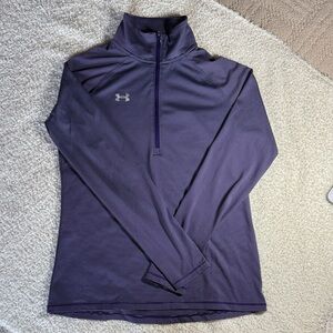 Under Armour Violet Striped Pullover
